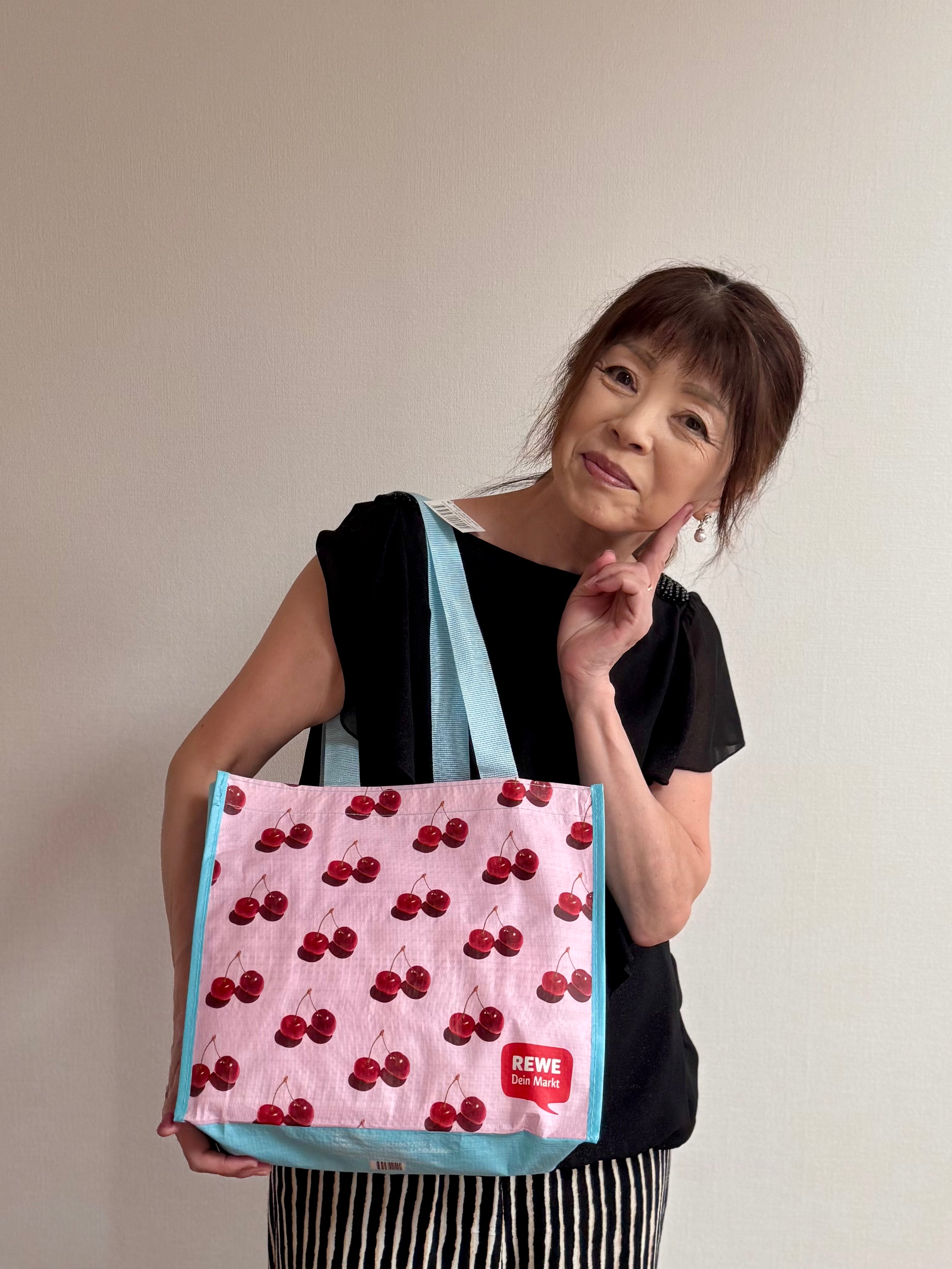 【トレンド品】フルーツエコバッグ（チェリー）🍒