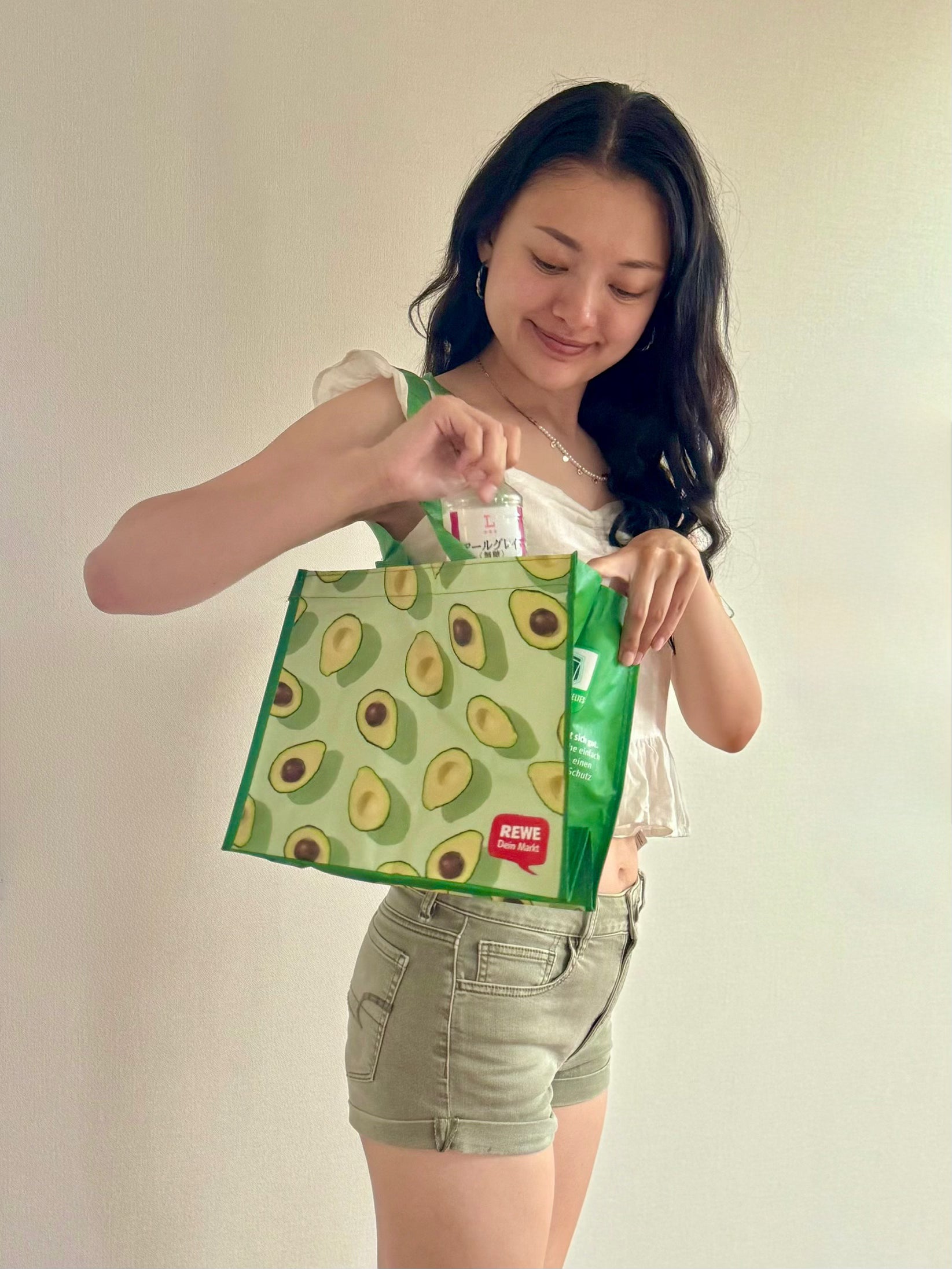 【トレンド品】フルーツエコバッグ（アボカド）🥑